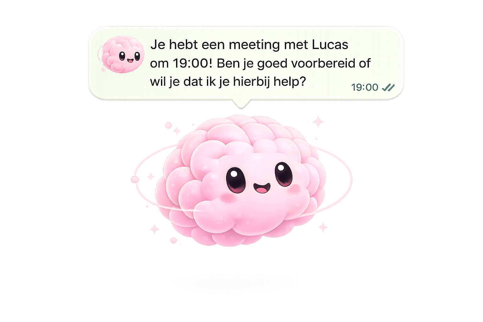 Remiyo stuurt proactief een reminder voor een afspraak